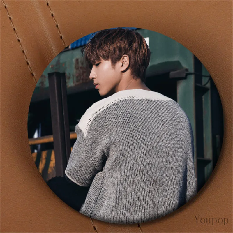 Youpop KPOP бродячий детский альбом I AM NOT StrayKids Феликс BangChan Хан I.N WOOJIN значок с фото булавки броши для одежды шляпа рюкзак