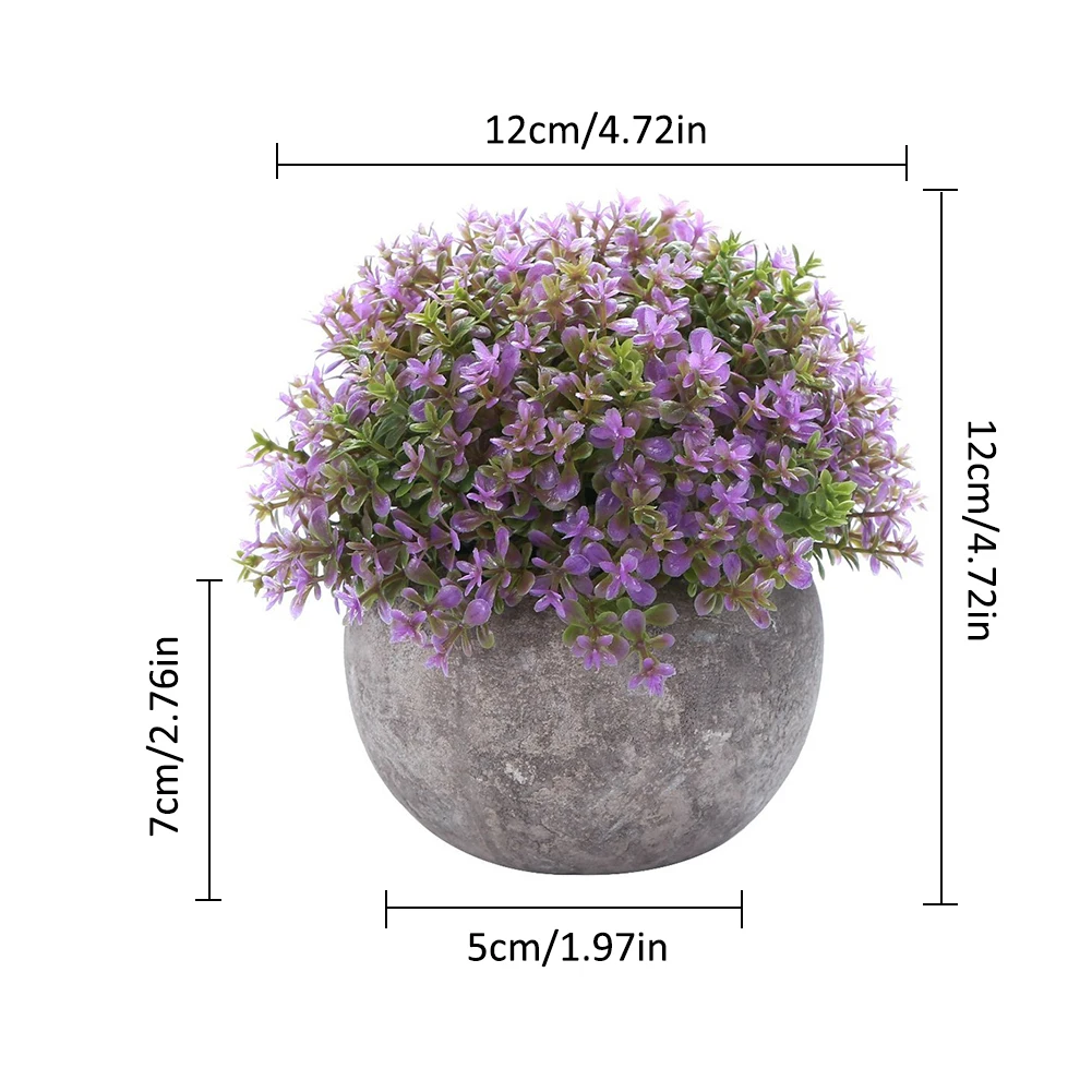 Искусственные растения ваза набор пластиковых растений бонсай искусственный