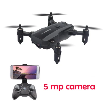 5MP camera Новинка, wifi FPV 1080p камера, удерживающая высоту, дополнительный мини-Дрон, складной, удерживающий высоту, VR RC Квадрокоптер с камерой 5 Мп - Цвет: 5MP camera