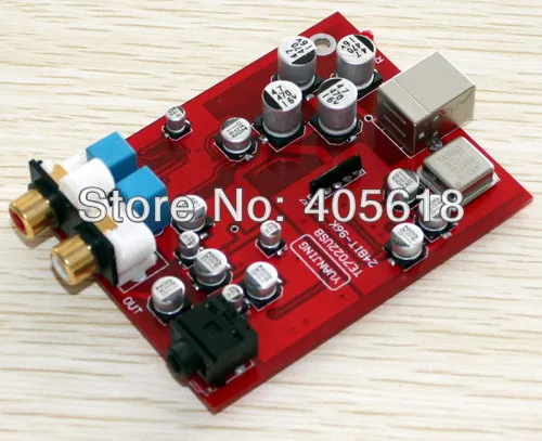 TE7022 + CS4398 OPA2132 24bit 96K USB DAC плата с выходом усилителя для наушников | Обустройство