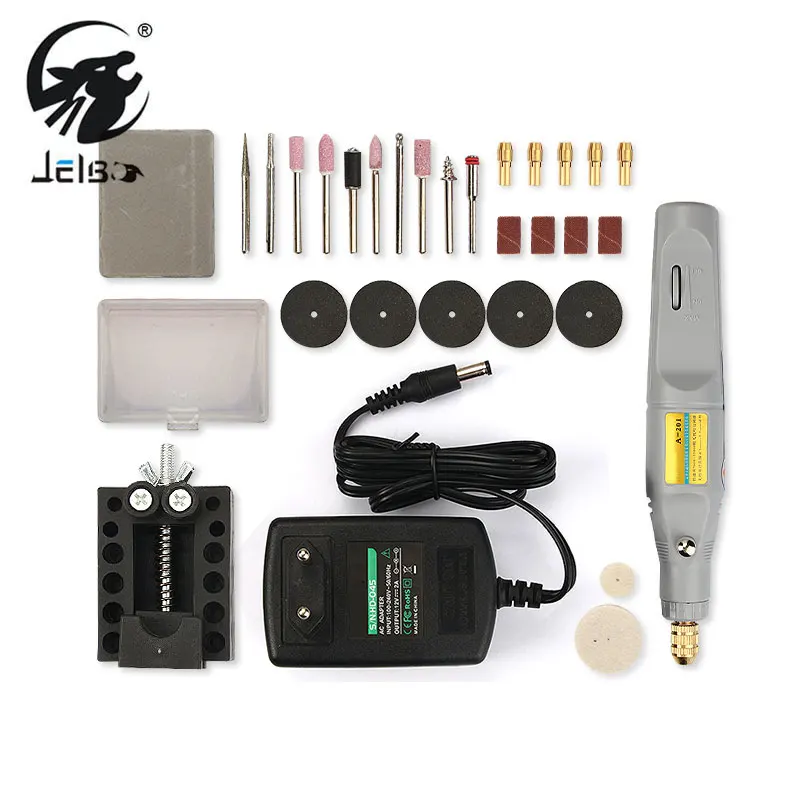 Jelbo мини Гравировка Электрический дрель Регулируемая Скорость Pen