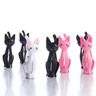 XZJJA 4 шт. милые Мультяшные кошки, пластиковые зажимы для мешков для закусок, упаковки пищевых продуктов, кухонные гаджеты, герметичная машина, портативный зажим