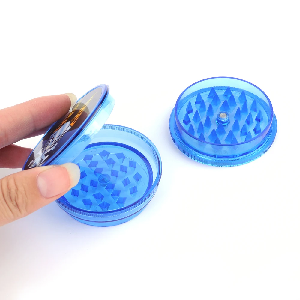 Дробилка из твердого пластика для трав и табака 12 шт./лот 60 мм|grinder accessories|grinder