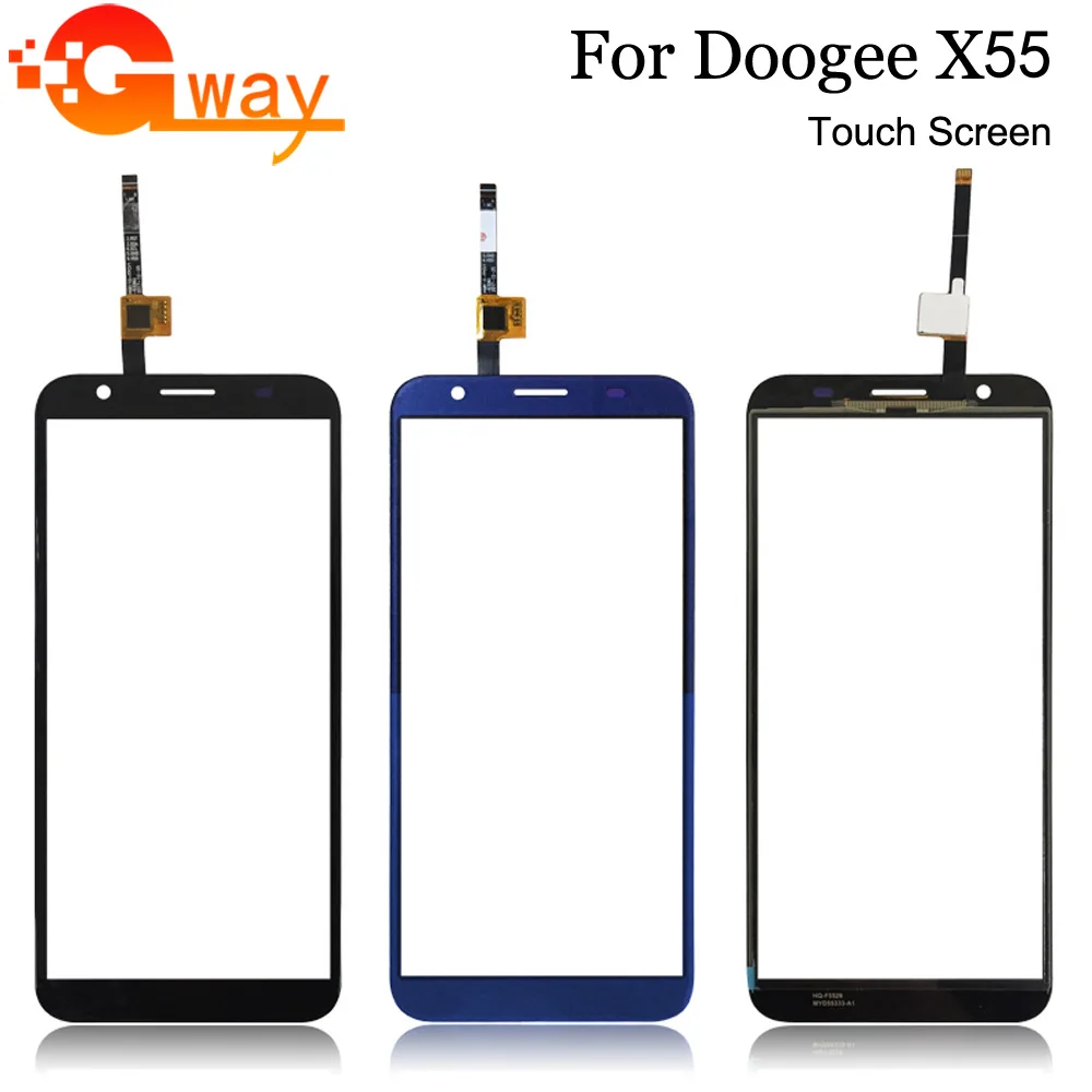 

Сенсорный экран FSTGWAY Для Doogee X55, сенсорная панель, черный цвет, ремонт телефона, бесплатные инструменты