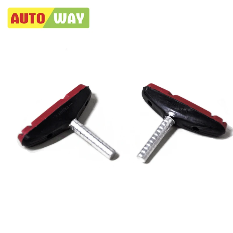 2 пары резиновых тормозных колодок Autoway SJ110RB тормозные колодки для горного