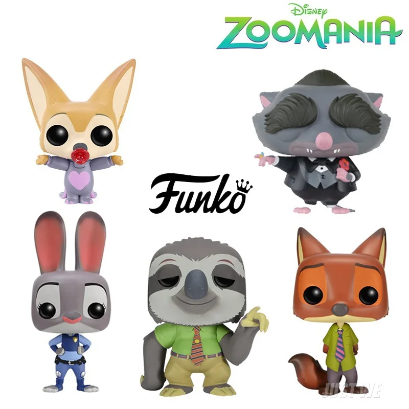 FUNKO POP Movie Zootopia фигурка Коллекционная модель для ролевых игр игрушки друзей