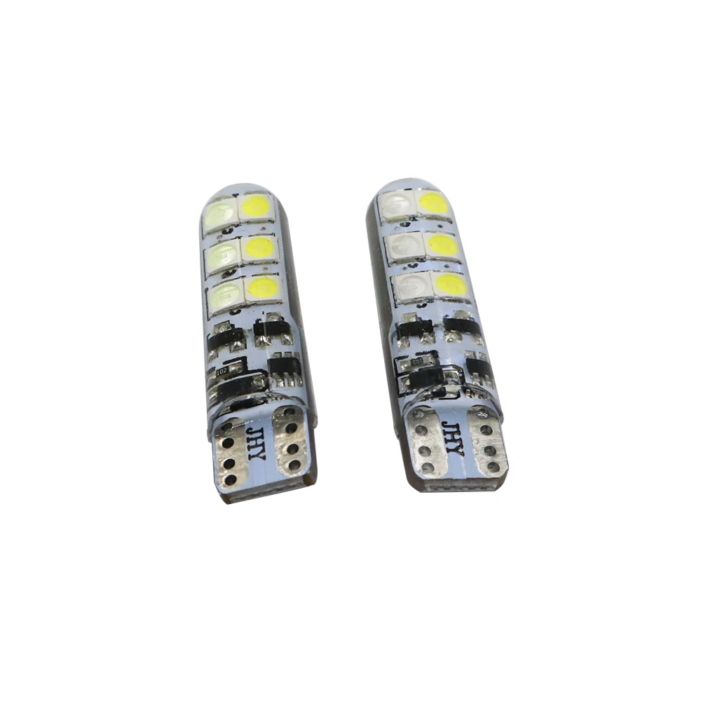 YSY 50x T10 светодиодный 168 192 194 W5W 3030 12 двойной цвет автомобильные поворотные боковые