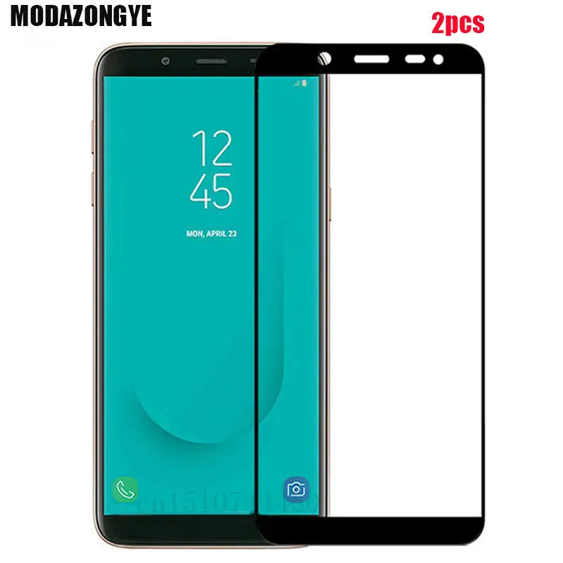 

2pcs For Tempered Glass Samsung Galaxy J6 Screen Protectoror For Samsung J6 Samsung Galaxy J6 2018 J600F J600 SM-J600F Glass