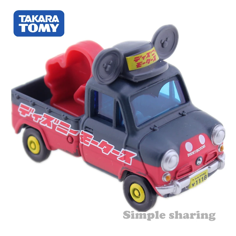Takara Tomy Tomica DM 03 Disney Motors набор моделей грузовиков с Микки Маусом литые миниатюрные