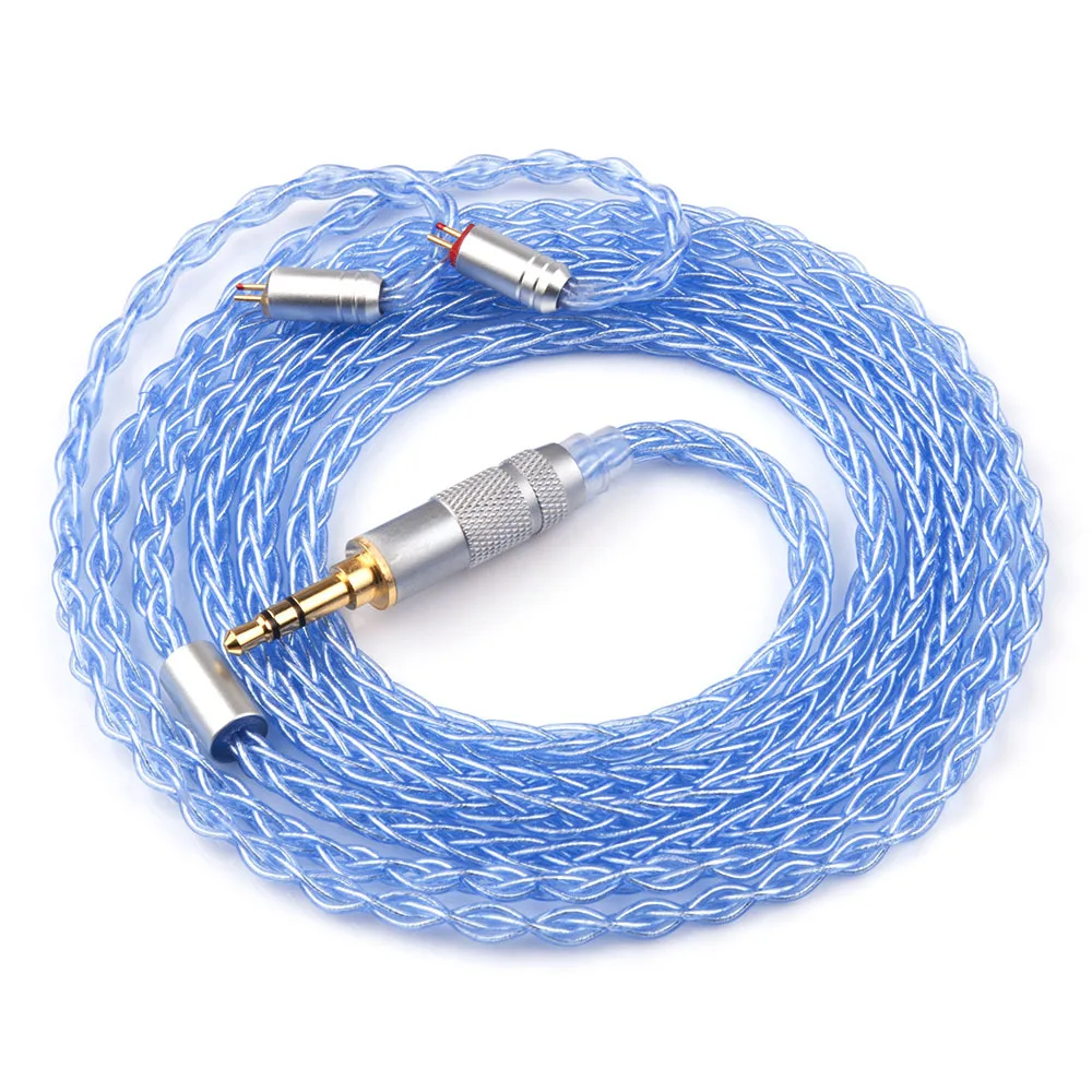 8 штук кабель MMCX для Shure SE215 SE535 SE846 2 pin ZS10 ZST ZAR sony 3 5 мм 4 Баланс Сменные