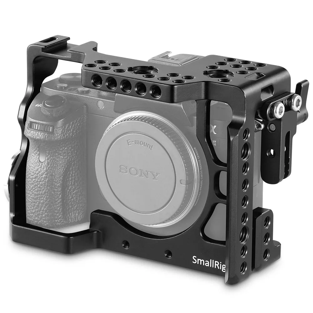 Клетка для камеры SmallRig A7M2 для sony A7MII/A7II/a7RII/a7SII из алюминиевого сплава DSLR для крепления штатива Monitor-1982