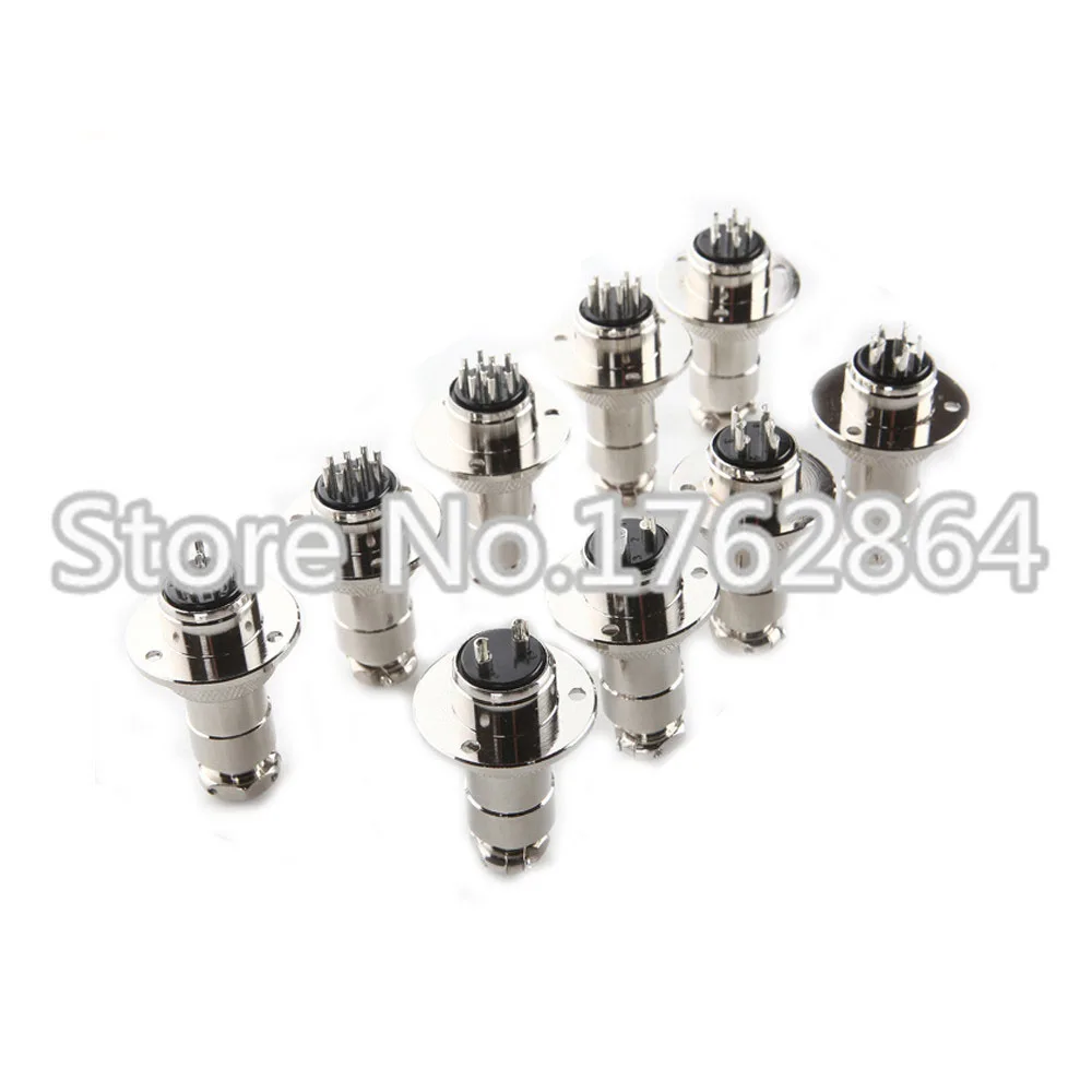 

3 Pin 20mm GX20-3 With Flange Male Female Wire Panel Connector DF20 Circular Welding Aviation Plug Socket Air Connector