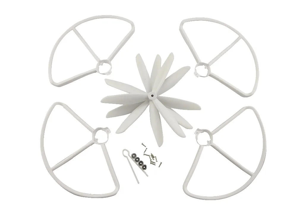 4 шт. защитный чехол с 3 лопастным пропеллером 4cps для MJX B2C B2W Bugs 2 RC Quadcopter Drone|propeller