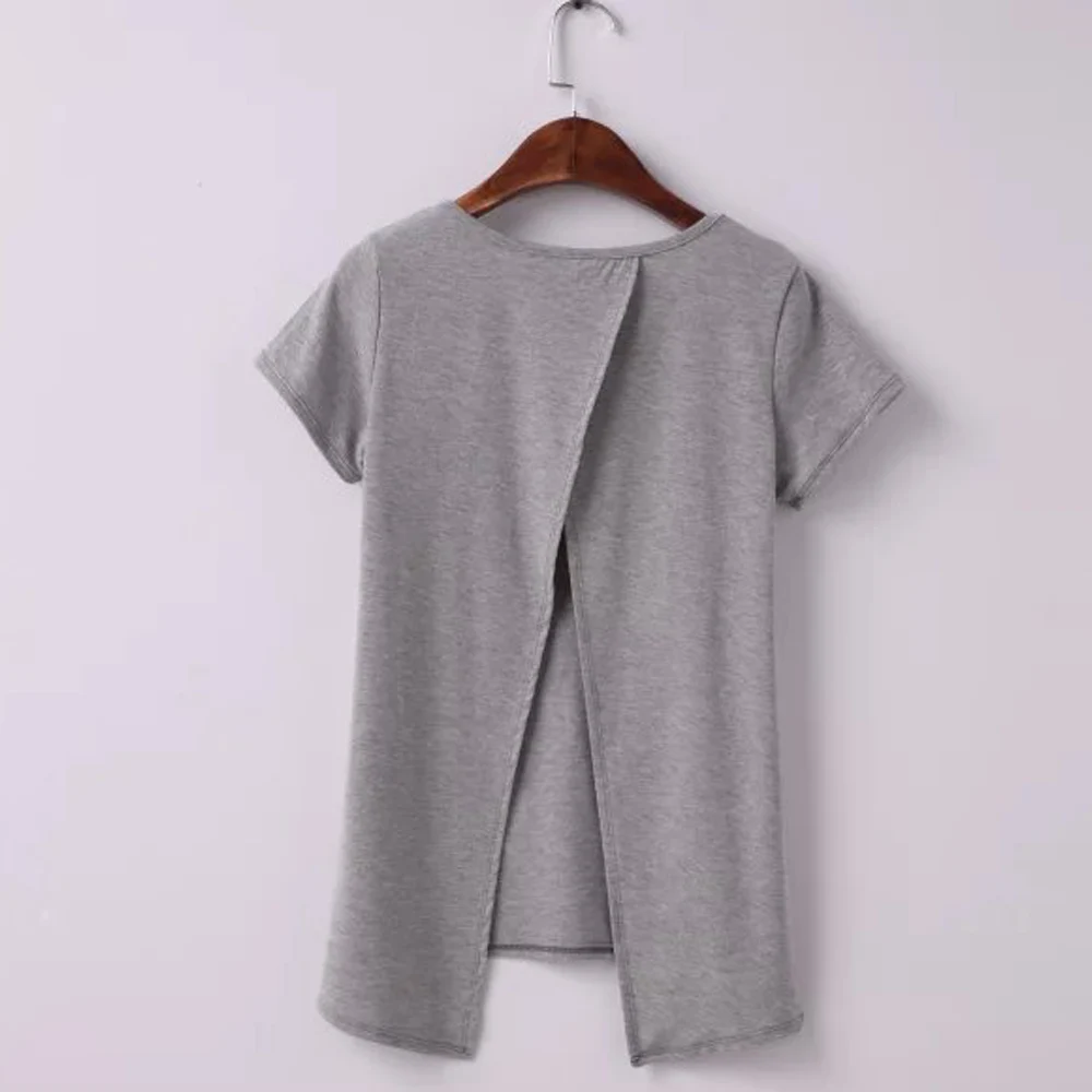 Сексуальный пуловер Brandy Melville AA style Harajuku Camiseta с мягким разрезом сзади женская