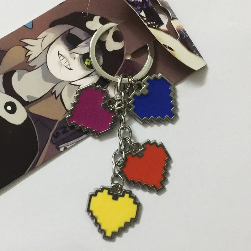 Оптовая продажа ожерелье из игры Undertale брелок с красным сердцем модный