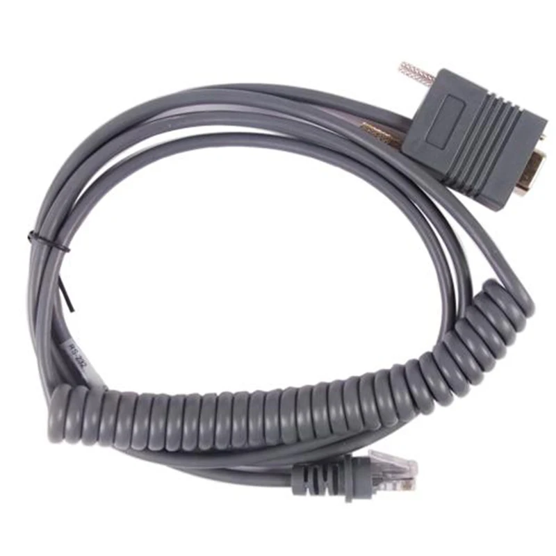 3M RS2 серийный пружинный кабель для Honeywell MS7120 MS9540 MS5145 RS232 сканера штрих-кода |