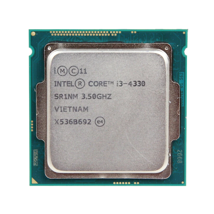 Двухъядерный процессор intel Core i3-4330 3,50 ГГц LGA1150 SR1NM для настольных ПК Процессор i3 4330