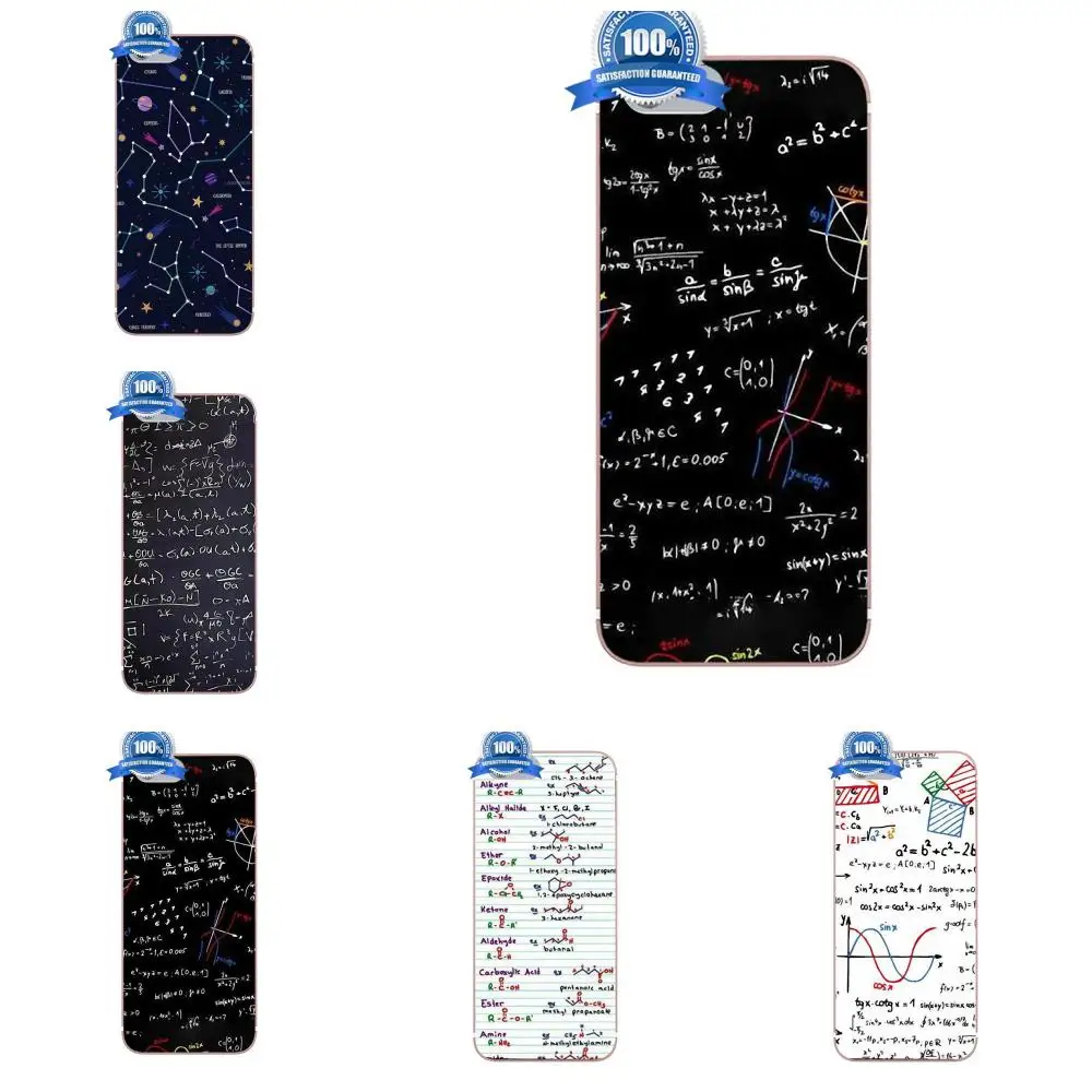 Высококачественная математическая формула для Apple iPhone 4 4S 5 5C 5S SE 6 6S 7 8 Plus X LG G3 G4 G5 G6