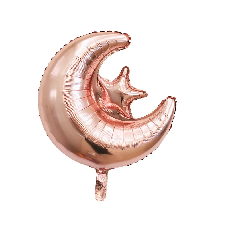 Chicinlife 1 шт. 16 дюймов ИД Мубарак луна звезда фольги шар мусульманский Рамадан Декор