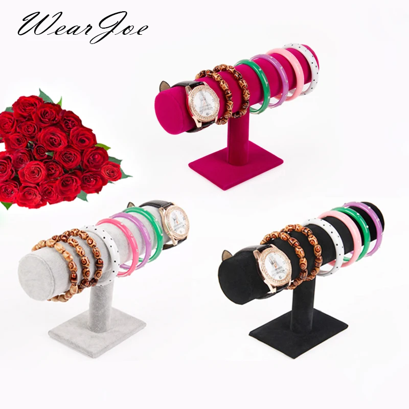 Бесплатная доставка браслет из мягкого бархата для ювелирных изделий деревянная