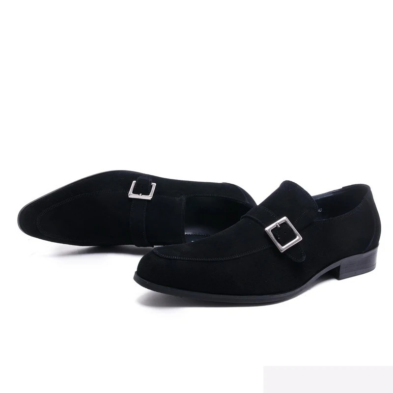 MYCORON New Arrivals Men Dress Shoes High Quality Slip-On Business Leather Boots Brand Designer Male Chaussure Homme | Обувь