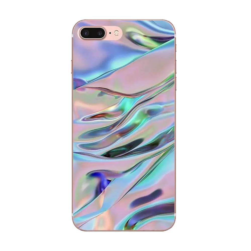 Пастельно металлик Tumblr оригинальный черный чехол для Apple iPhone 4 4S 5 5C 5S SE 6 6S 7 8 Plus X XS