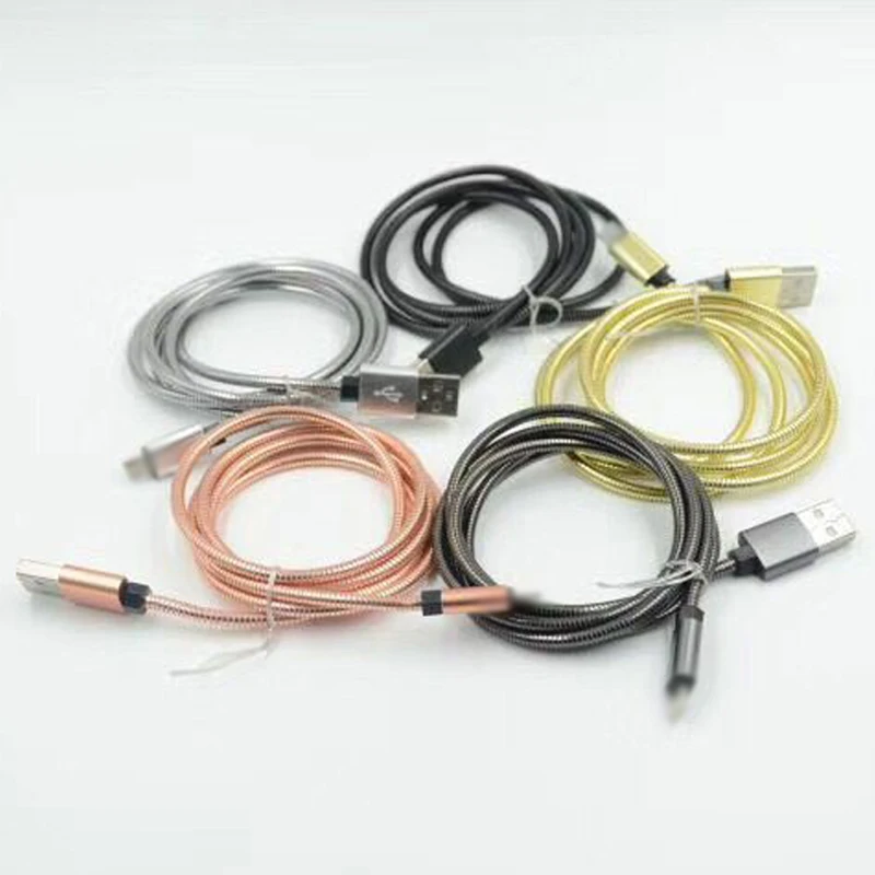 EVLARUBY металлический USB кабель для iPhone xs max 6 зарядное устройство передачи данных X 8 S
