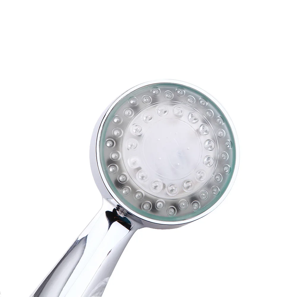 Насадка для душа с RGB светодиодный ручной спринклер датчиком температуры душевая