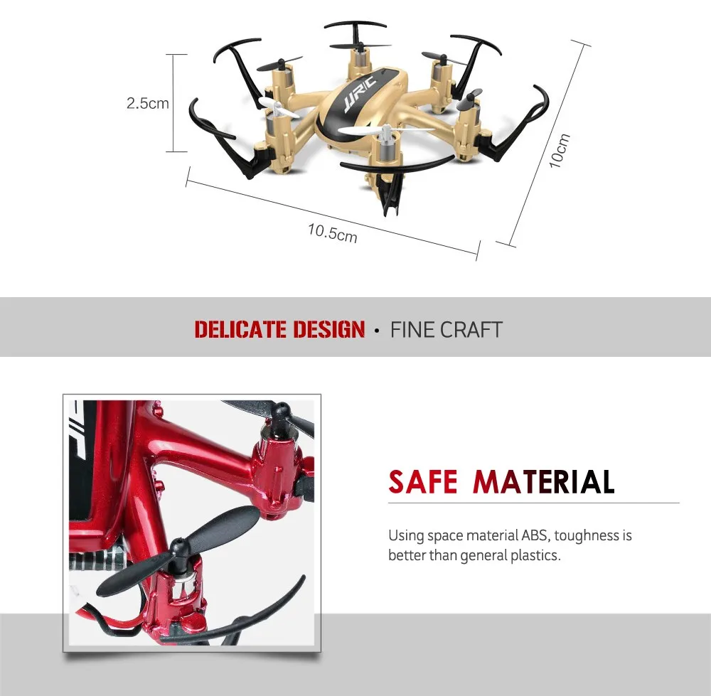 Jjrc H20 мини Радиоуправляемый Дрон 6 оси Дрон Micro quadcopters Профессиональный дроны Hexacopter headless режим вертолет Радиоуправляемые игрушки