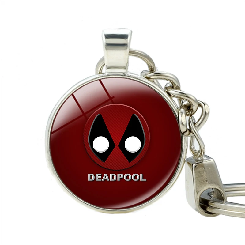 27 стилей новый брелок Дэдпул Dead Pool логотип Marvel Comics ключ из металлического сплава