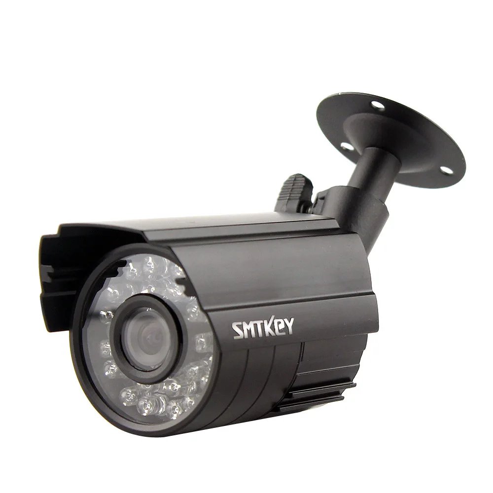 Металлический Корпус широкий угол обзора HD 700TVL CMOS Цвет Ночное видение фильтр, отсекающий ИК-спектр 24 светодиодный водонепроницаемый ИК Камера аналоговые Камера