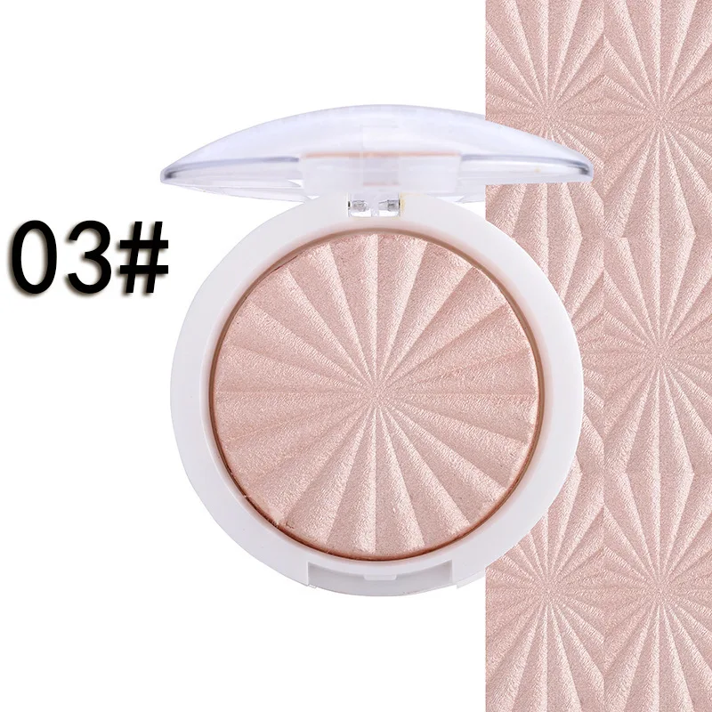 Best 1 Pcs Baked Highlighter Brighten Prominent Side Profile Highlight Palette Face Contour QQ99 | Красота и здоровье