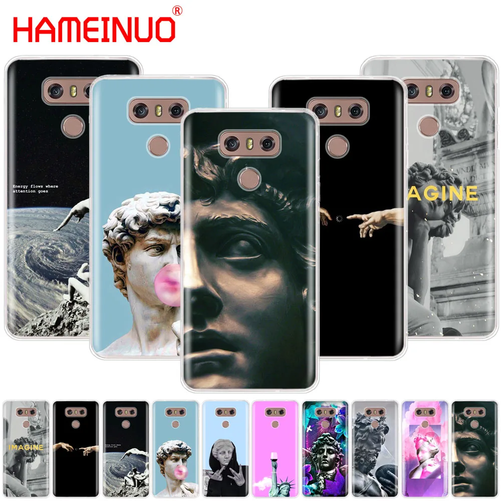 HAMEINUO Ретро винтажный художественный чехол с статуей для телефона LG G7 Q6 G6 MINI G5 K10 K4