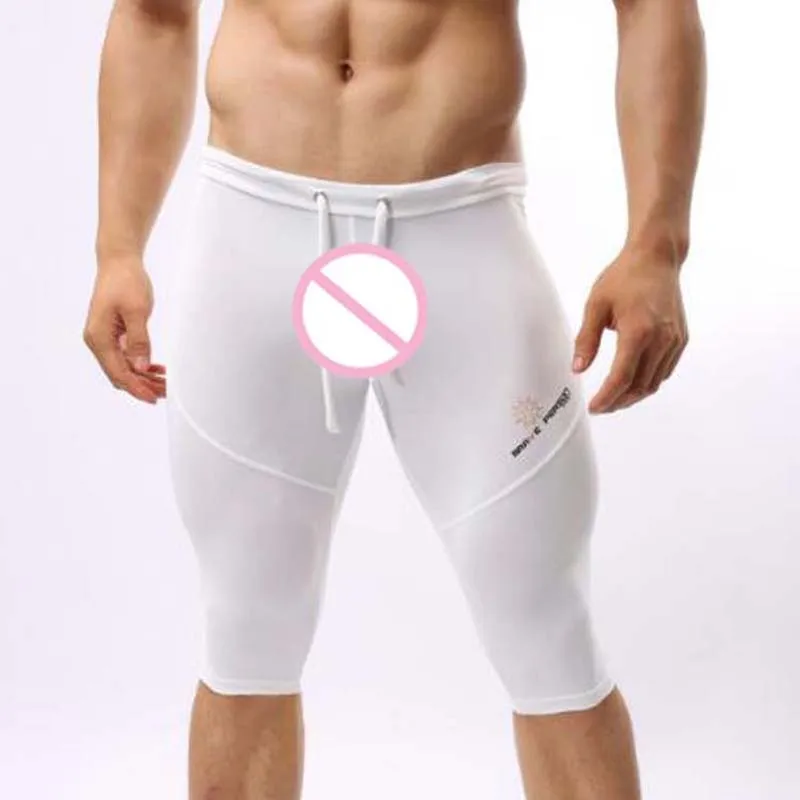 Новинка, мужские шорты для бодибилдинга, пляжные шорты De Bain Homme Bade