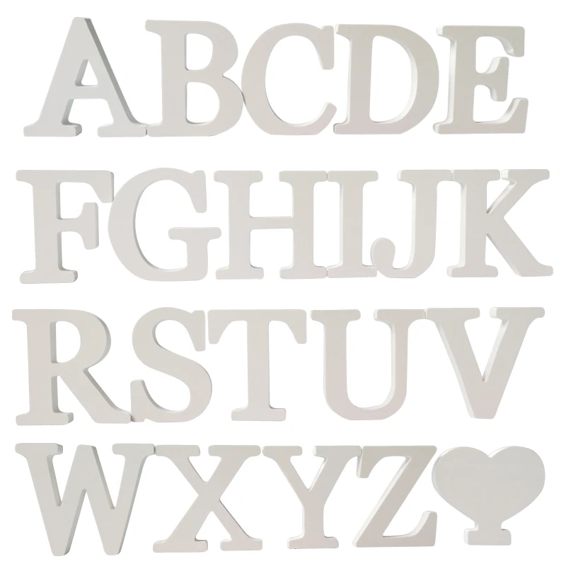 

New wooden Wall Stickers Home Decor 3D DIYCreative letters Modern Classic house sticker hot sale real kitchen