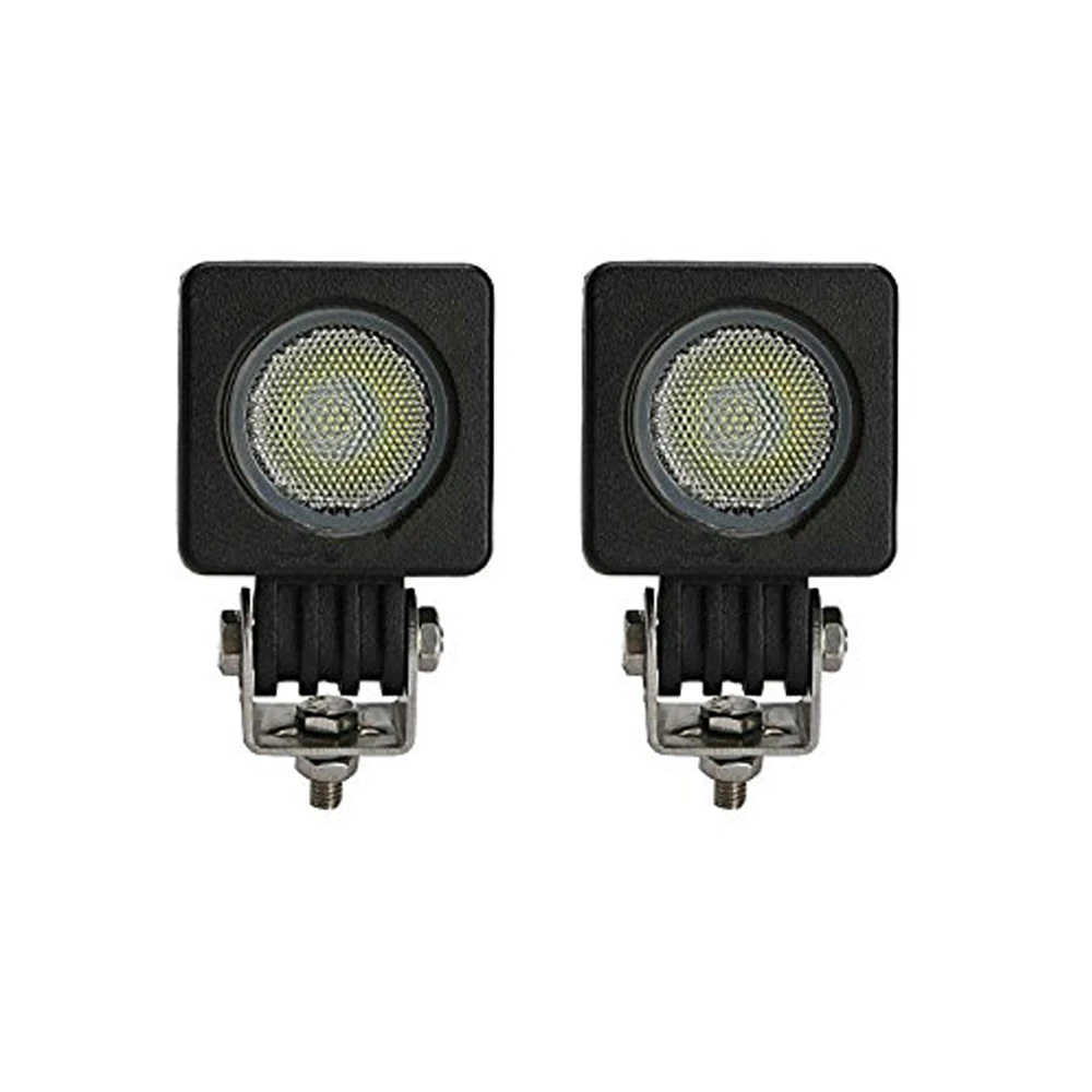 

ECAHAYAKU 2pcs 2'' 10w led work light offroad led worklights spot/flood 12v 24v motorcycle 4x4 ATV Motor fog light Driving lamp