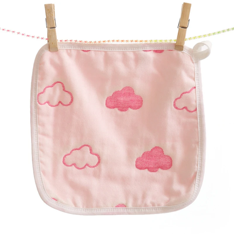 Модное хлопковое Марлевое полотенце с принтом звезд фруктов облаков короны