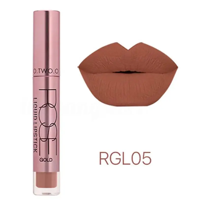 O.TWO.O 12 Colors Waterproof Matte Lipstick Lip Gloss Makeup Proof Tattoo Long Lasting Pigment | Красота и здоровье