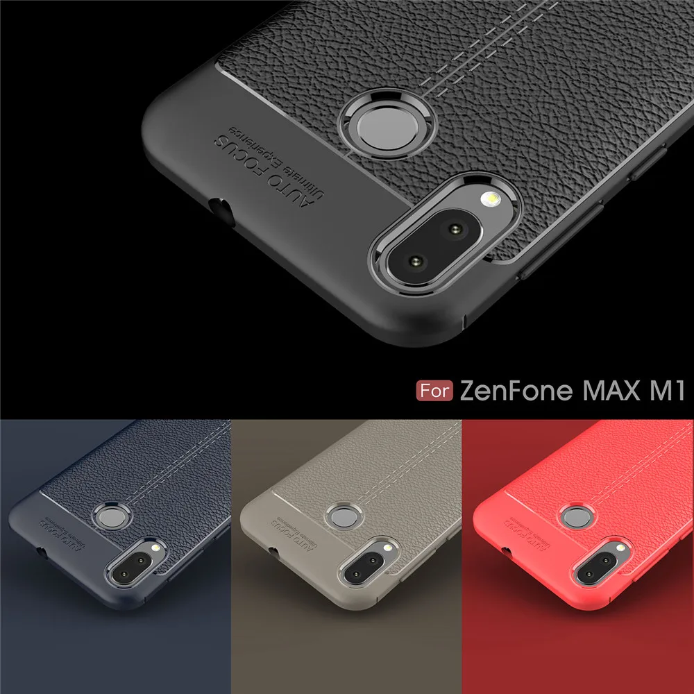 Lenuo TPU чехол для Asus Zenfone Max M1 ZB555KL взрывозащищенные мягкий мобильный телефон max (M1)