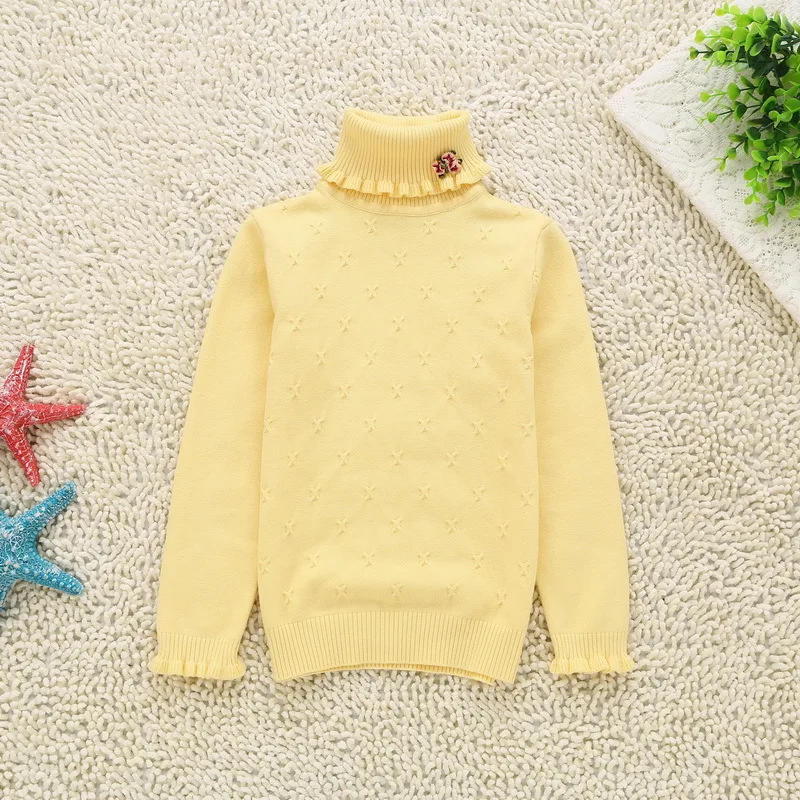 Зимние Свитера для девочек 2020 детский зимний хлопковый свитер детская одежда От 4