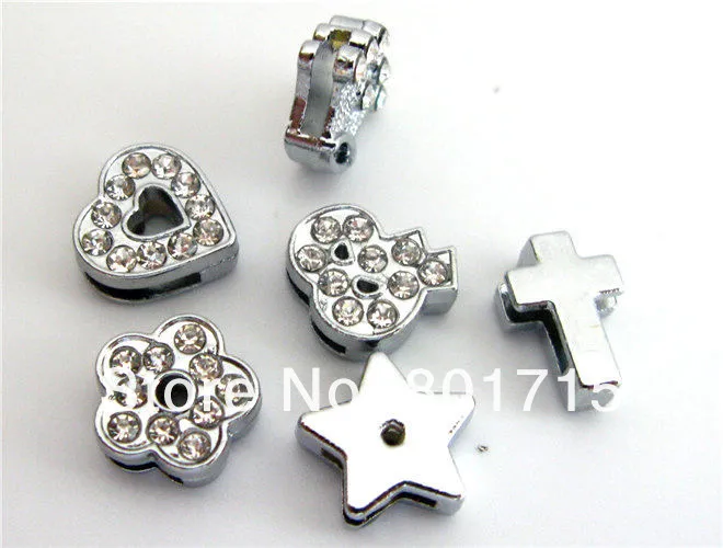 Случайный смешанный стиль внутренний диаметр. 8 мм Шармы скольжения подходят