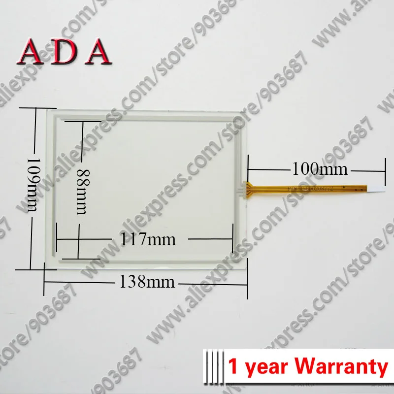 Сенсорный экран с дигитайзером 6 дюймов Сенсорная панель для 6AV6 643-0AA01-1AX0