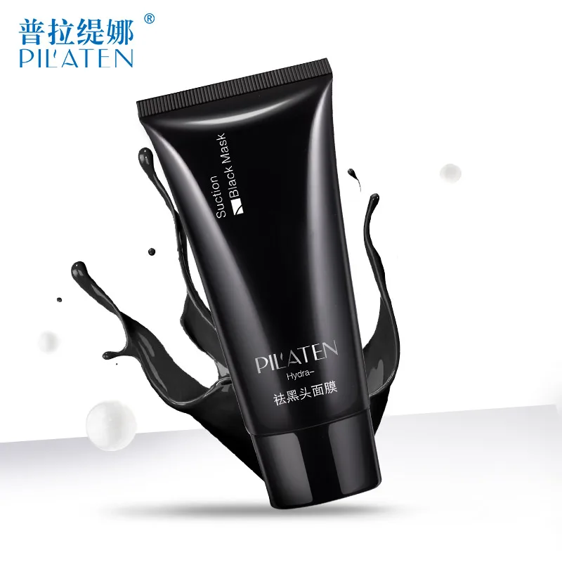 Pilaten Official Store acne blackhead deep cleansing masker black mask remover face 60g 1pcs free shiping | Красота и здоровье