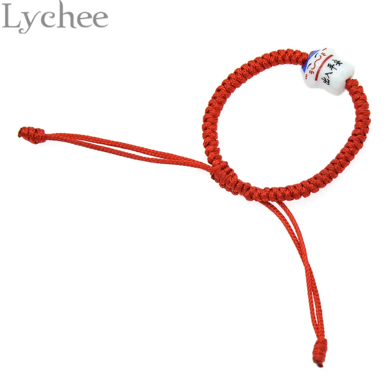 Lychee 1 шт мужчины женщины унисекс китайский стиль керамическая Фортуна кошка