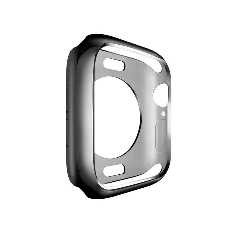 MDNEN чехол для Apple Watch, чехол для IWatch, серия 4, 3, 2, 1, размер 38 мм/40 мм/42 мм/44 мм, ТПУ чехол, HD прозрачный Ultrafino