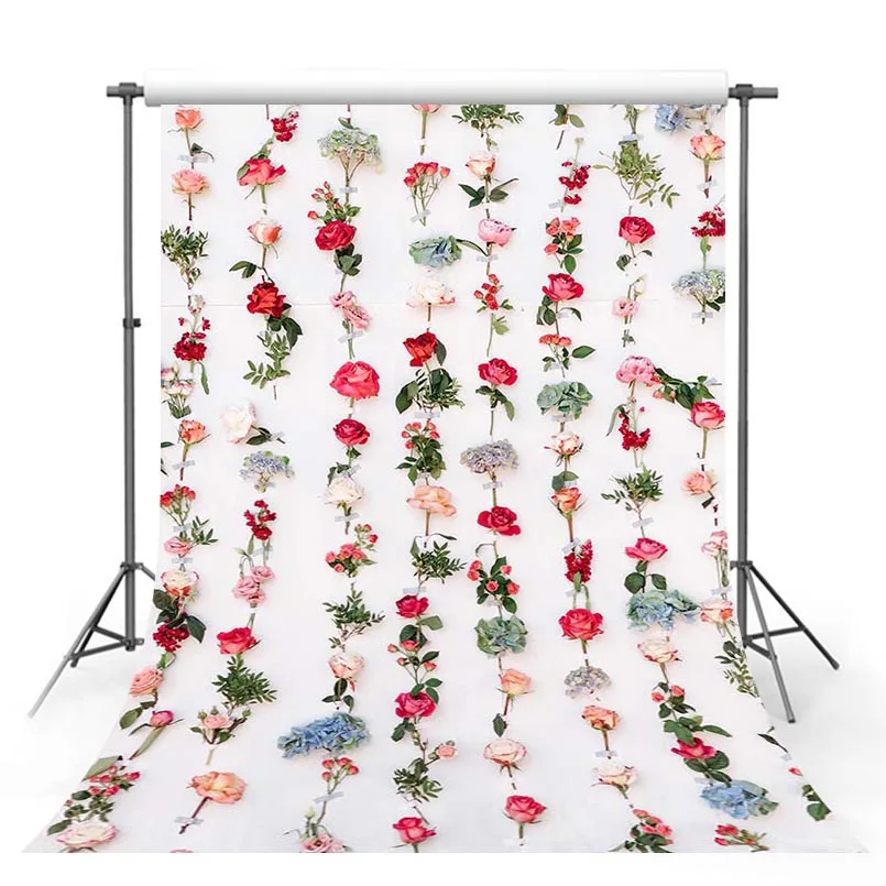 Заказной тематический вечерний 3 D красочный цветок стена из виноградных лоз