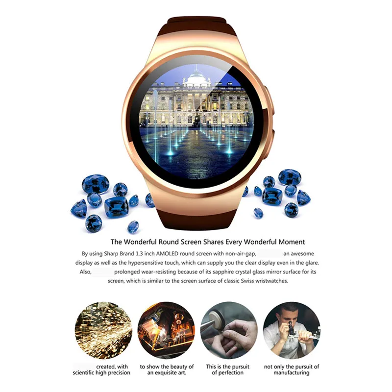 Smatwatch+ наушники/набор relogio celular хорошее качество relogios inteligente orologio поддержка sim-карты tf карта MTK2502 частота сердечных сокращений