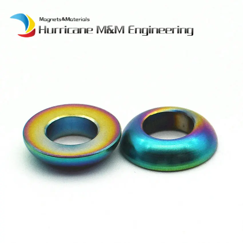 Титановая шайба для тормоза M6 уплотнительное кольцо женская и мужская титановая