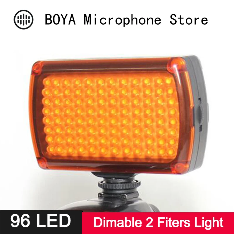 На камеру 96 LED фото видео заполняющая свет панель лампа для Canon Nikon Sony DSLR камера DV
