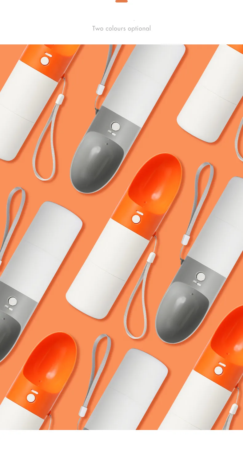 XIAOMI Mijia MOESTAR ROCKET бутылка для воды для собак 230/460 мл портативная переноска для животных бутылка для воды диспенсер модный дизайн для домашних животных